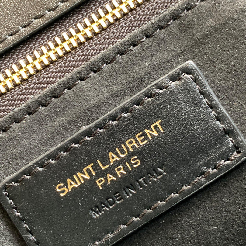 Snt Lrnt Yvs Sac De Jour 32cm Genuine Leather